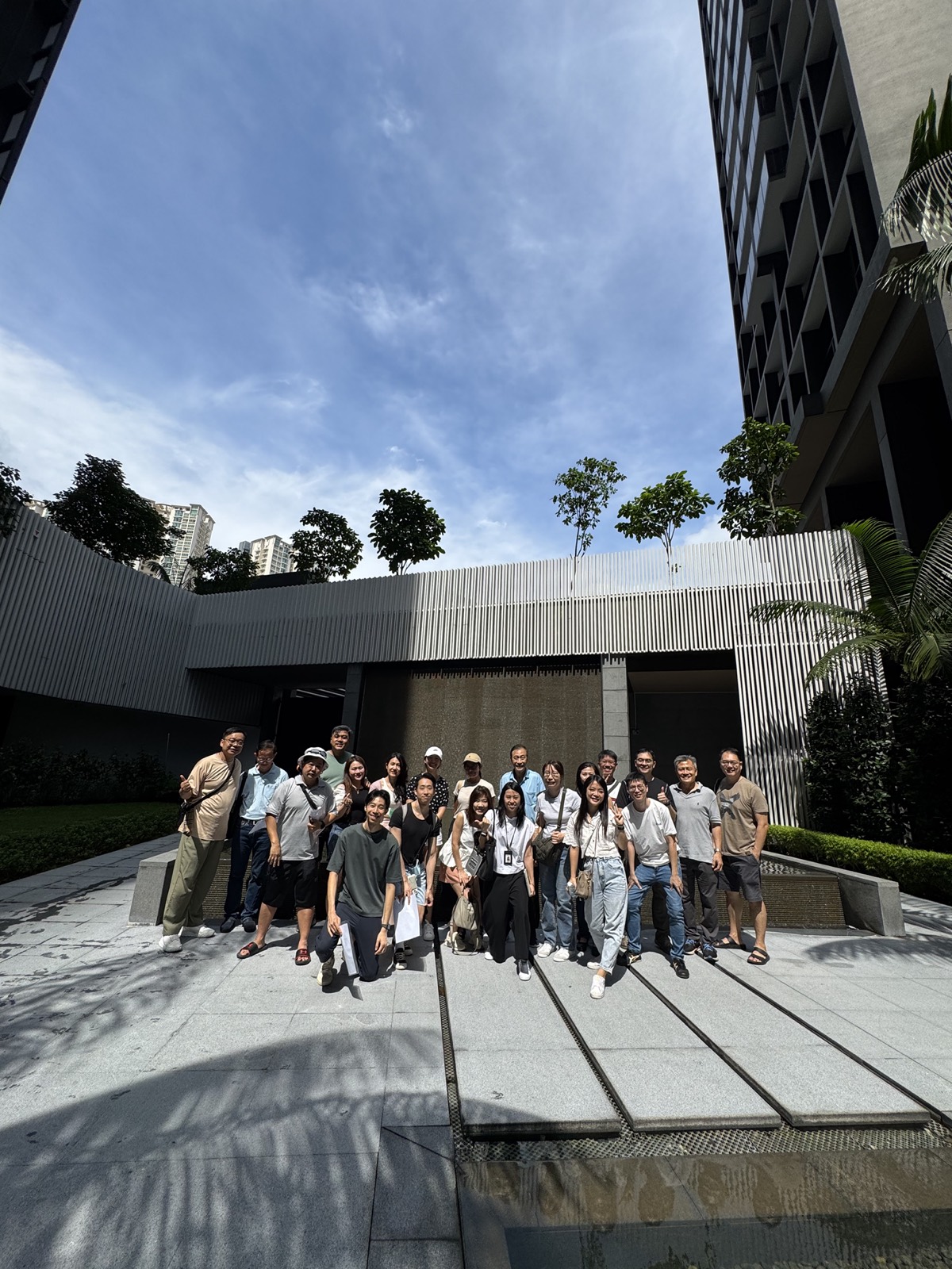 Touring a residential development with the Crestbrick team
