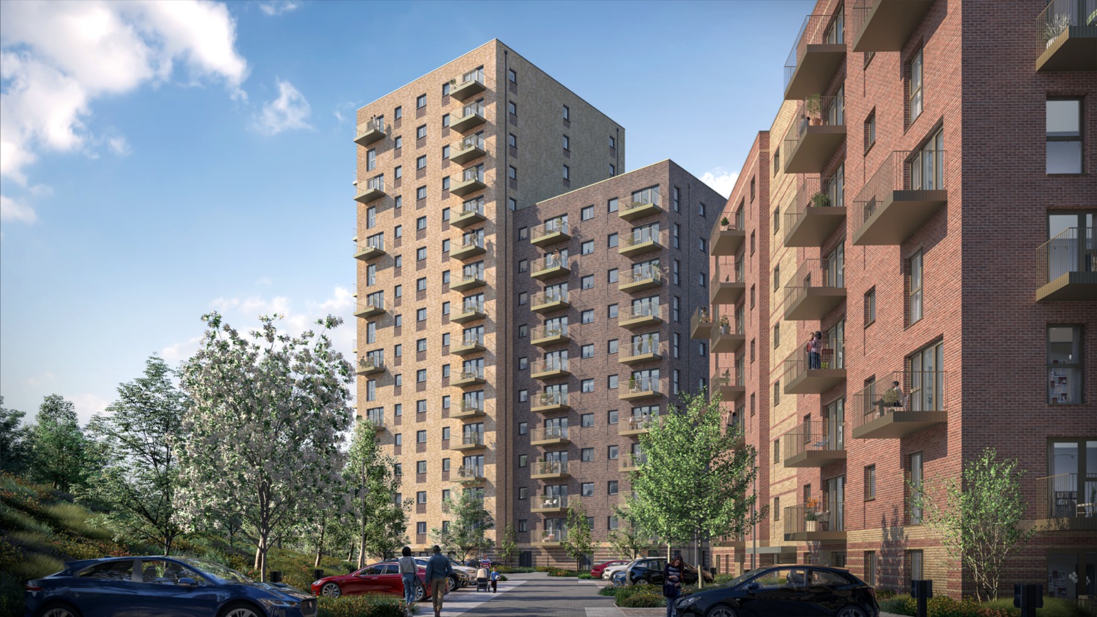 Nexus, Stevenage — computer-generated image, indicative only